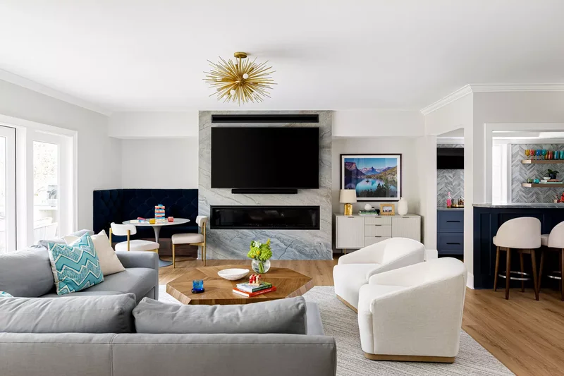 20 Basement Lighting Ideas Beyond Basic Recessed Fixtures 1 Starbust Flush Mount