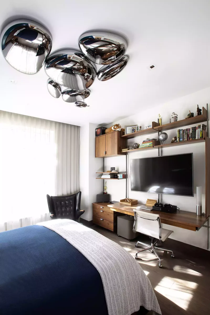 55 Best Kids' Bedroom Ideas That Grow with Your Children 26 Statement Ceiling Art