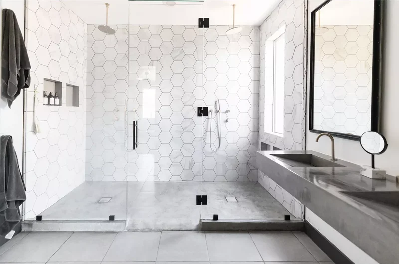 35 Stunning Shower Ideas to Transform Your Bathroom Space 23 Stick to Neutrals