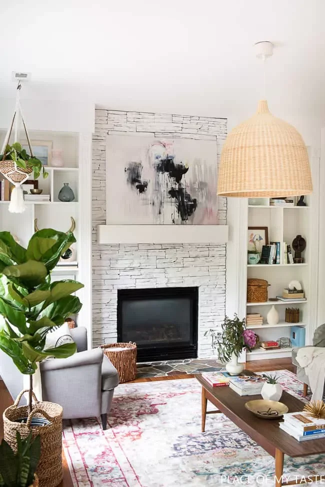 36 Beautiful Painted Fireplace Ideas for Your Home 11 Stick to Tried and True Neutrals