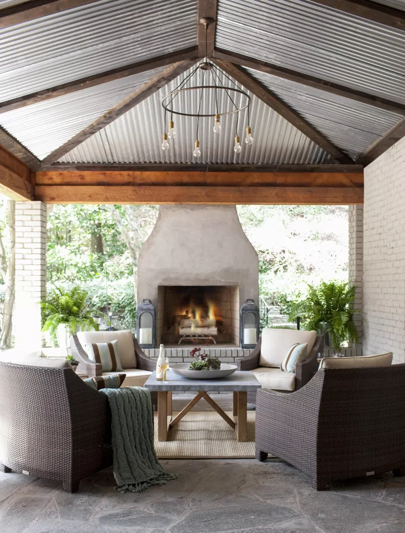 39 Outdoor Fireplace Designs for Your Cozy Retreat Space 35 Stone Fireplace
