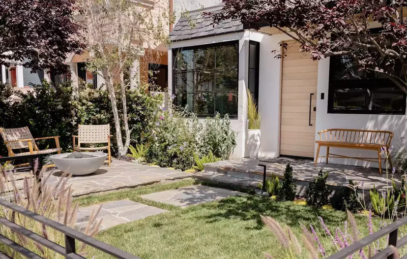 16 Patio Extension Ideas to Instantly Expand Your Space 8 Stone Path Patio Extension