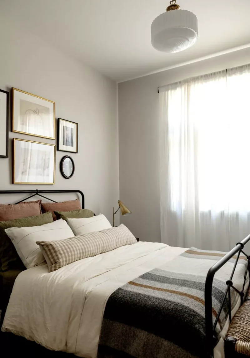 Striped Small Bedroom