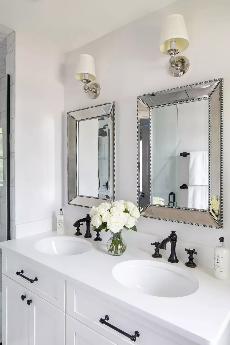25 Stunning Double Vanity Bathroom Ideas You'll Adore 14 Style With Silver