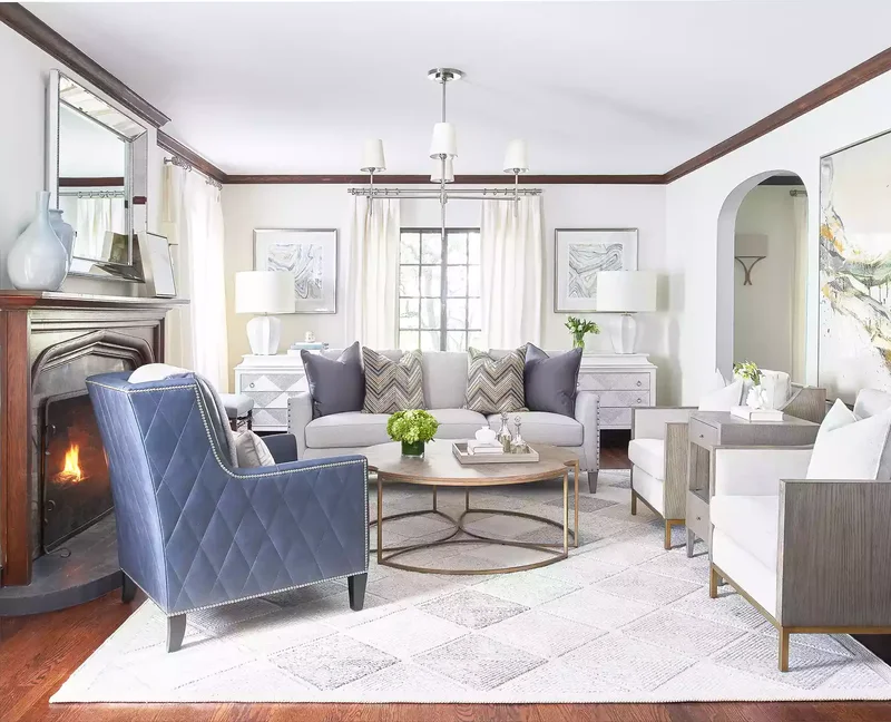 23 Beautiful Blue and Gray Living Room Design Ideas 16 Style Your Space However You Please