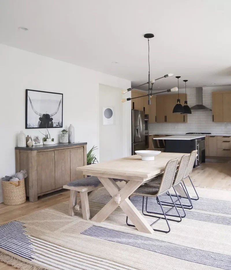 Style a Rug With Tassels