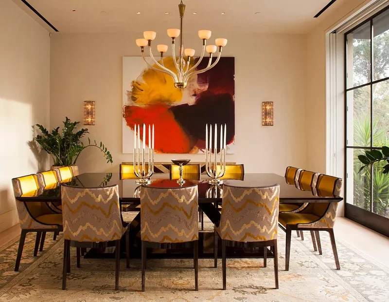 Style a Warm-Toned Rug