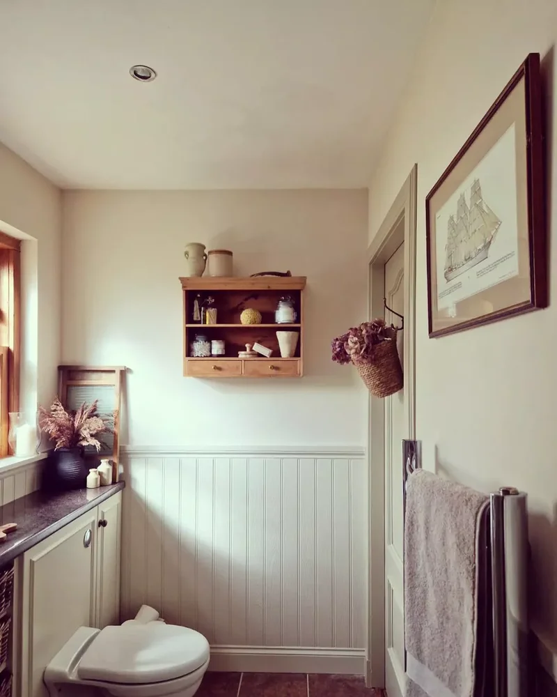 42 Country Bathroom Ideas for Your Modern Farmhouse Style 29 Stylish Shelfie