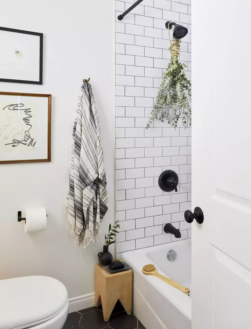 30 Neutral Bathroom Designs That Feel Timeless & Serene 10 Subway Tile Neutral Bathroom