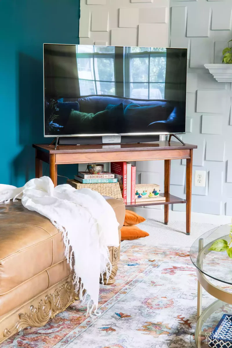 How to Style Your TV Stand for a Beautiful Living Room 3 TV Console Table