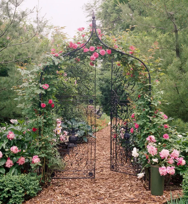20 Beautiful Garden Arbor Ideas for Your Outdoor Oasis 16 Tailor Your Arbor to Your Garden