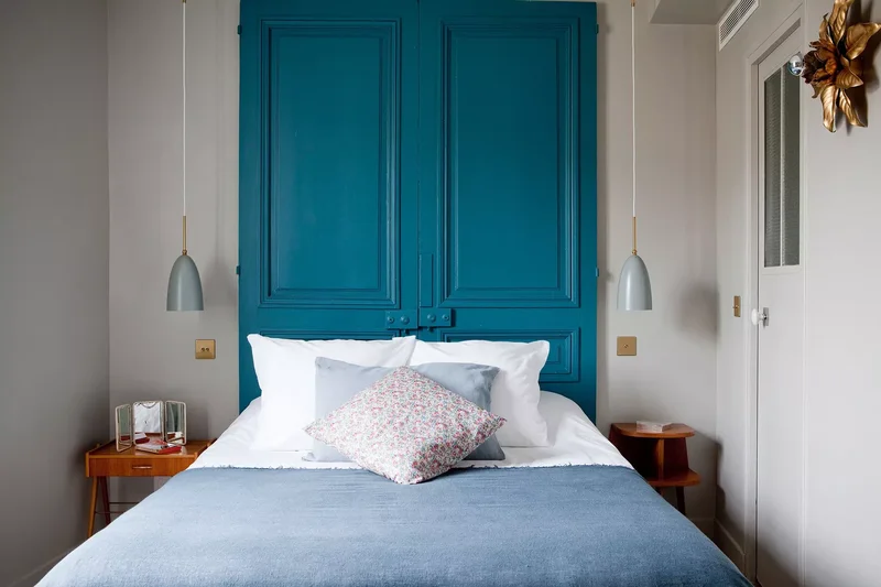 66 Creative Ways to Decorate Above Your Bed Beautifully 39 Tall DIY Headboard