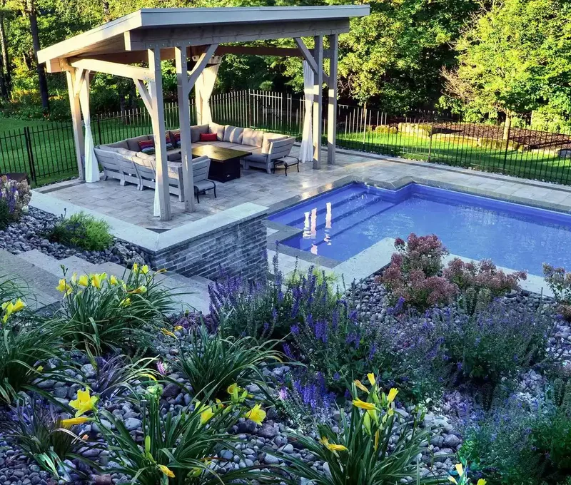 42 Beautiful Retaining Wall Ideas for Your Yard and Garden 11 Terraced Flower Beds