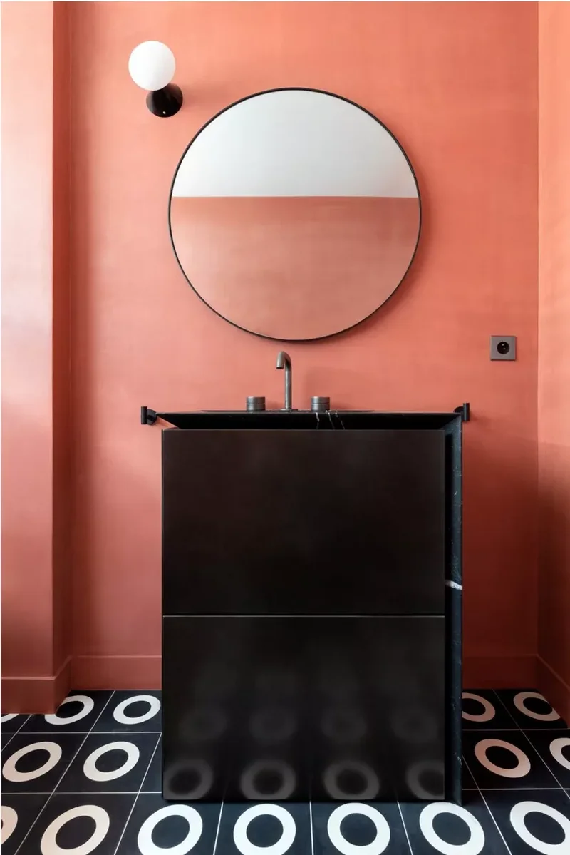 41 Bathroom Paint Color Ideas to Transform Your Space 36 Terracotta