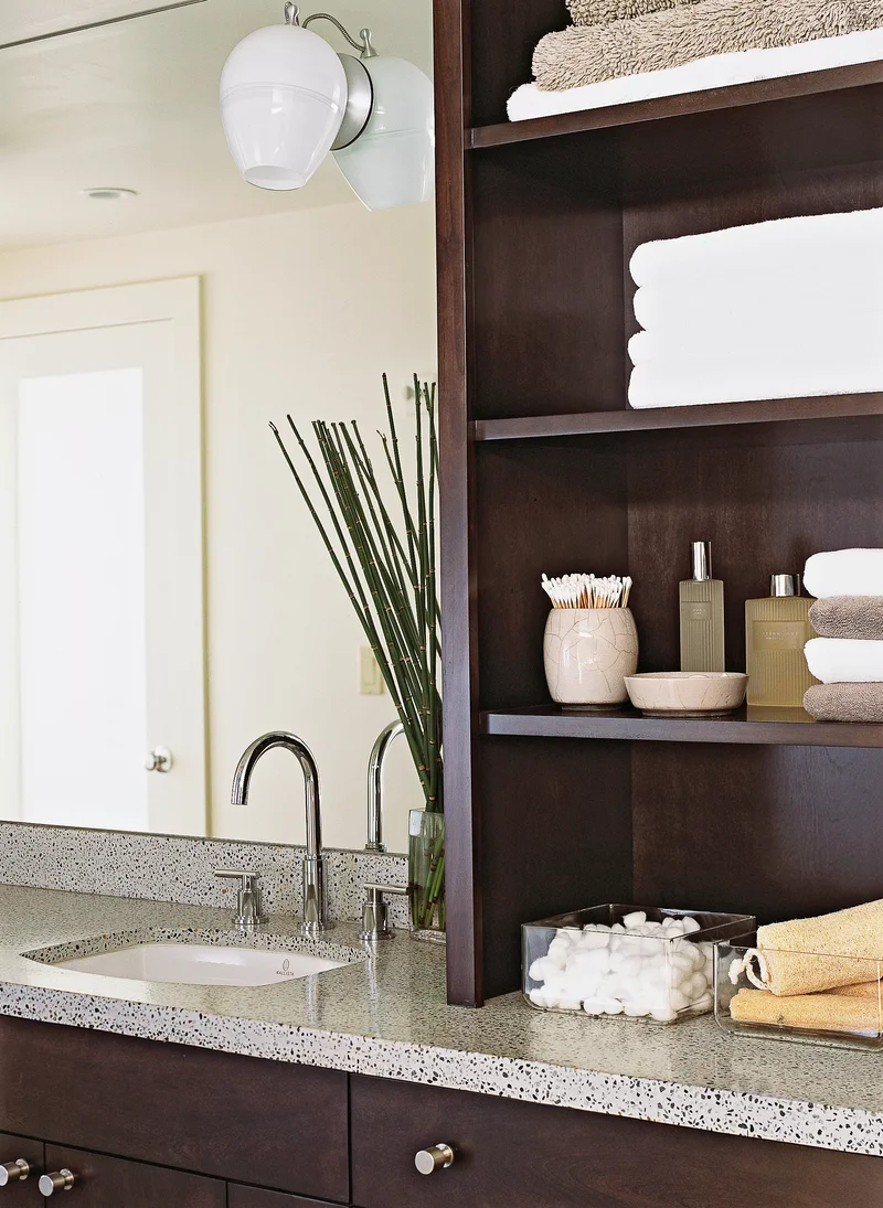 Terrazzo Bathroom Countertops