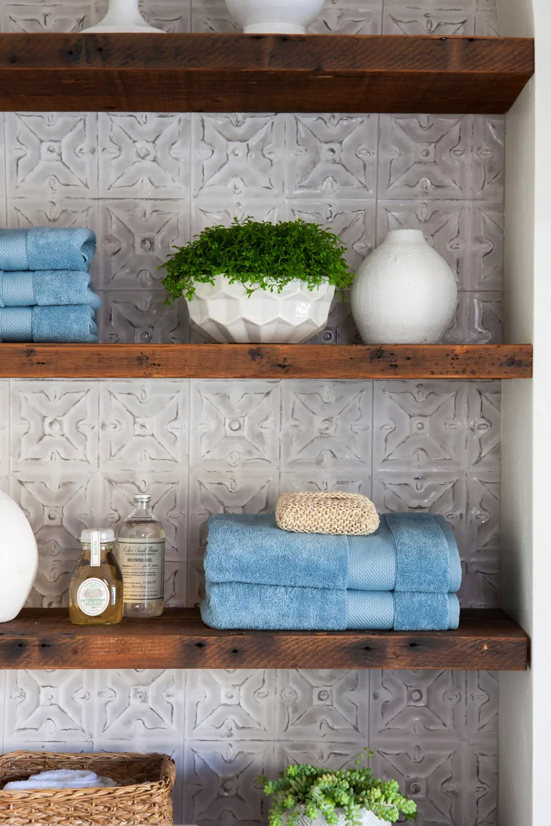 36 Beautiful Gray Bathroom Ideas to Create Your Dream Spa 33 Textured Tile Design Idea