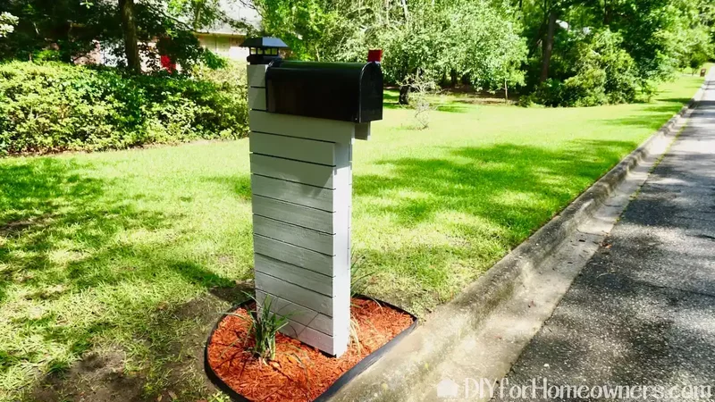 27 Mailbox Post Ideas That'll Boost Your Curb Appeal 1 Timber Mailbox Post