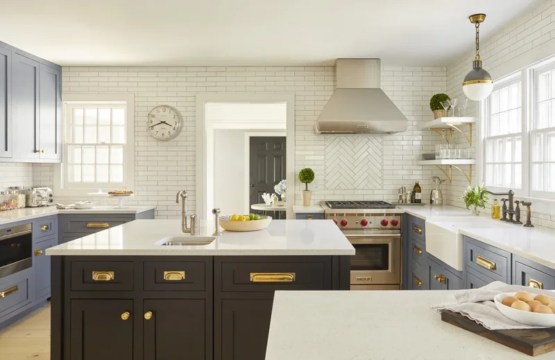 16 Coastal Kitchen Designs That Channel Nancy Meyers Vibes 15 Timeless Design