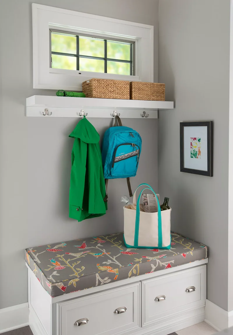 31 Compact Mudroom Ideas to Boost Style and Functionality 10 Tiny Mudroom Corner