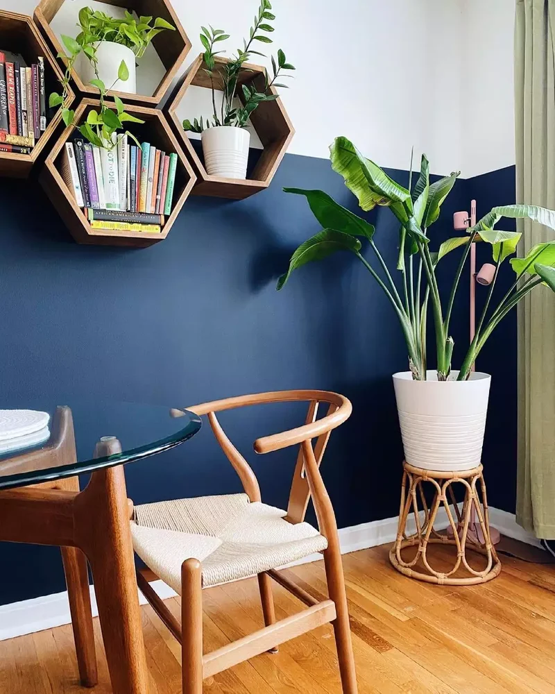 40 Beautiful Blue Dining Rooms You'll Want to Recreate 28 Totally Two-Toned