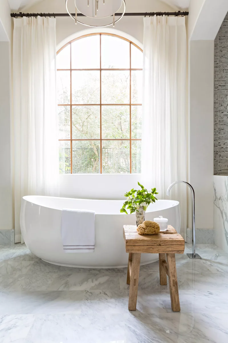 38 Classic Bathroom Design Ideas for Timeless Elegance 25 Traditional Bathroom with White Marble