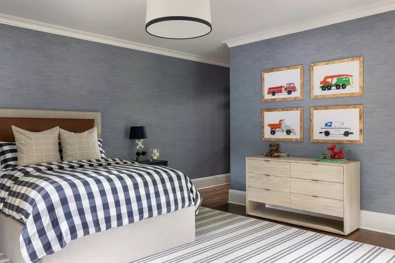 55 Best Kids' Bedroom Ideas That Grow with Your Children 54 Truck Wall Art