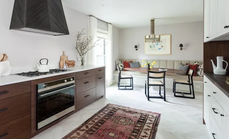 28 Red Kitchen Ideas That'll Transform Your Cooking Space 22 Try Dark Red Accents