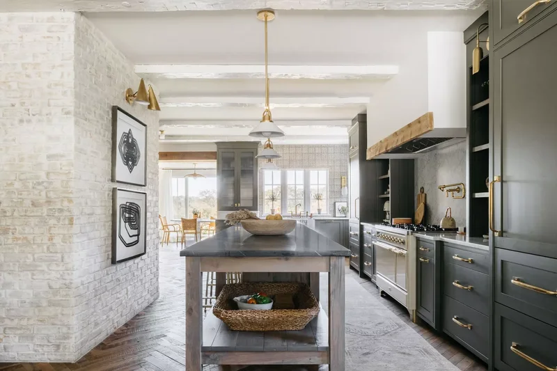 Try Herringbone Wood Floors