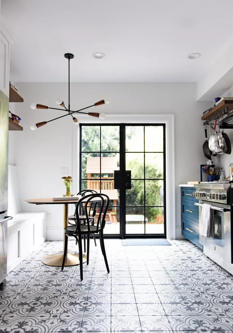 Try Patterned Tile Floors