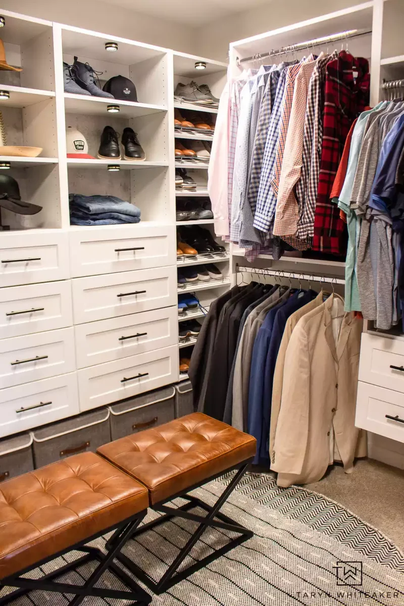 15 Closet Lighting Ideas to Illuminate Your Wardrobe Space 4 Try Puck Lights