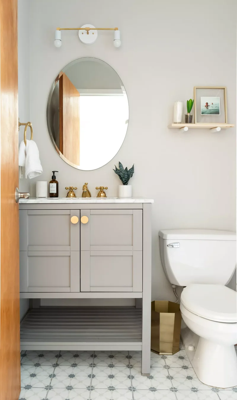 21 Beautiful Sage Green Bathroom Ideas You'll Adore Forever 5 Try Sage and Mushroom