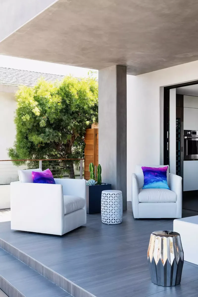 65 Outdoor Patio Decor Ideas to Elevate Your Backyard 60 Try a Bold Accent