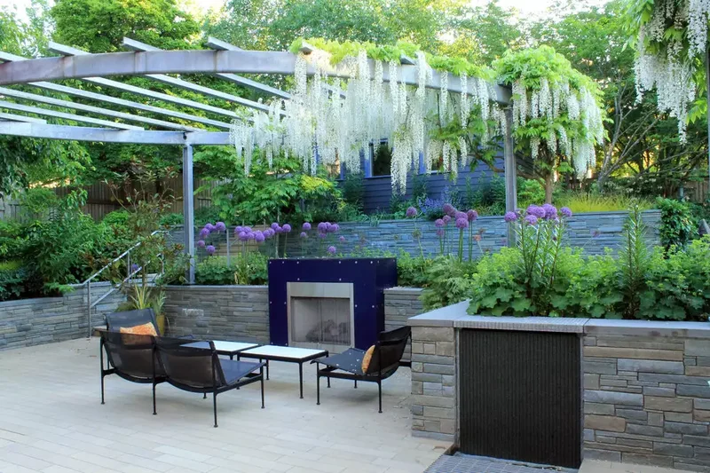50 Beautiful Patio Cover Ideas for Every Budget Level 3 Try a Floral Pergola