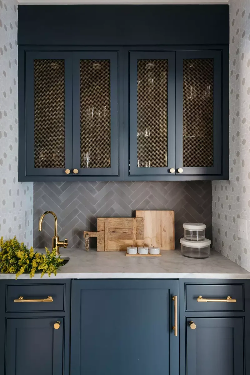 60 Kitchen Backsplash Ideas for Any Style and Budget 15 Try a Herringbone Layout