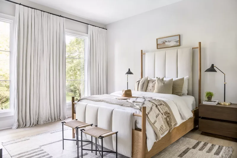 47 Bohemian Bedroom Designs That Feel Relaxed and Unique 30 Try a Minimalist Approach