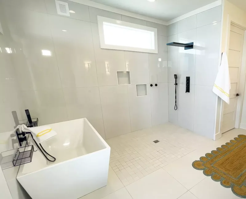 27 Stunning Wet Room Ideas to Transform Your Bathroom Space 15 Try a Minimalist Design