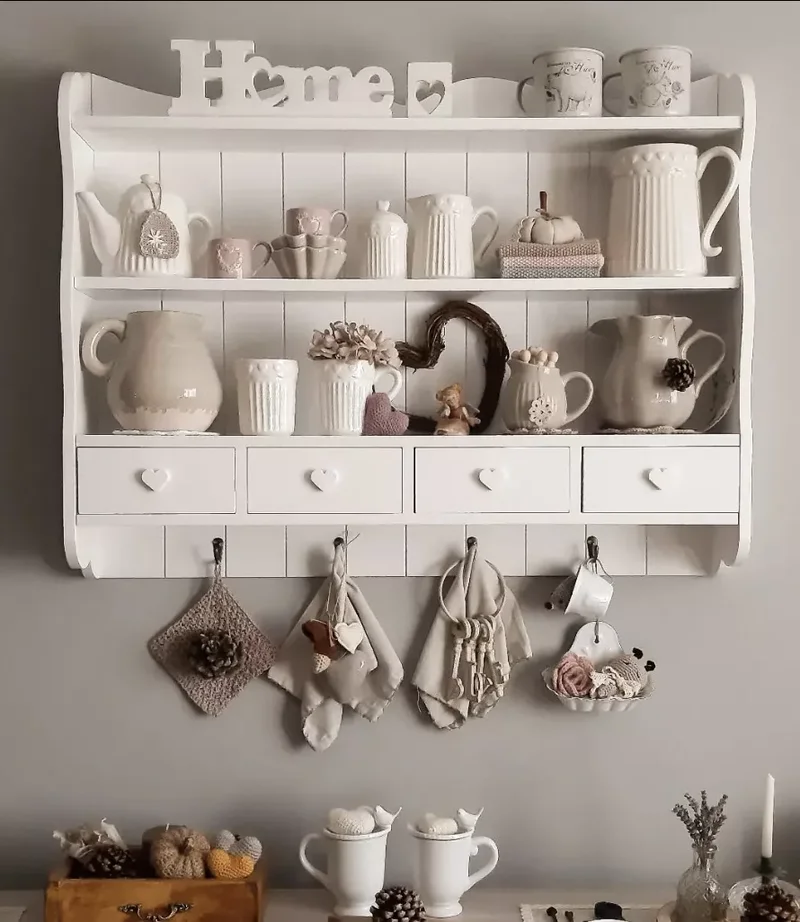 30 Charming Cottagecore Kitchen Ideas for Your Cozy Home 8 Try a Neutral Palette