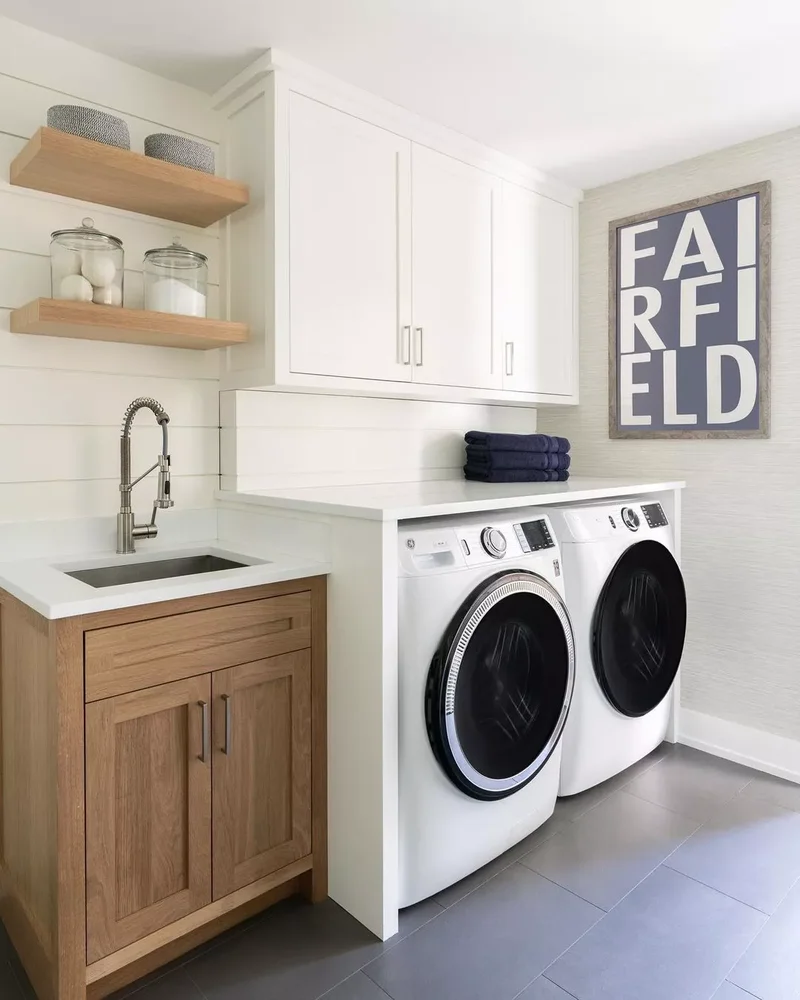 13 Laundry Room Sink Designs You'll Love and Want to Steal 3 Try a Pull-Down Faucet