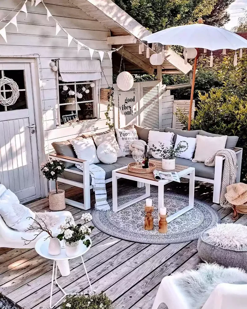 15 Clever Garden Hose Storage Solutions for Your Backyard 15 Tuck It Under Patio Furniture