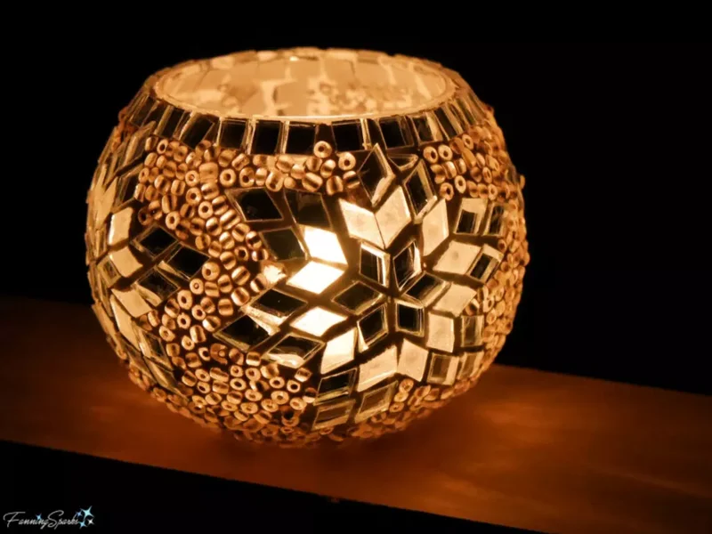 Turkish Mosaic Candle Holder
