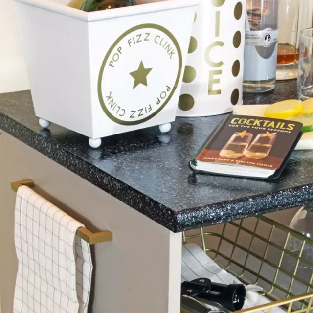 25 Creative DIY Countertop Projects to Transform Your Kitchen 14 Update Laminate Countertops with Paint