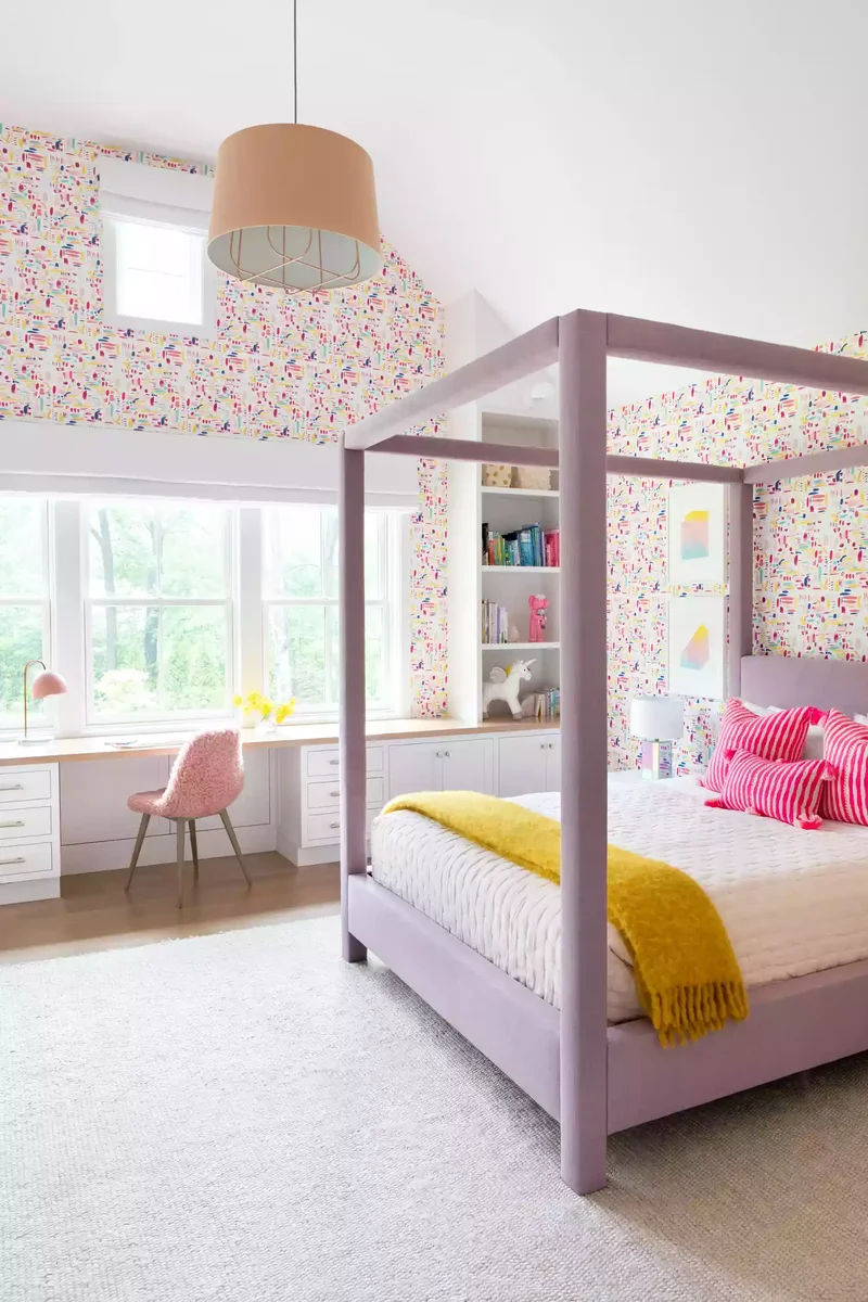 52 Creative and Stylish Teen Bedroom Design Inspirations 14 Use Bright Colors