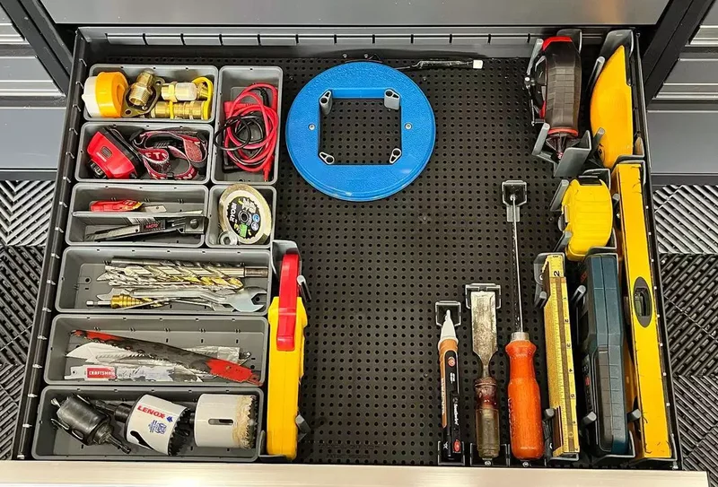 Use Empty Space Near Power Tools