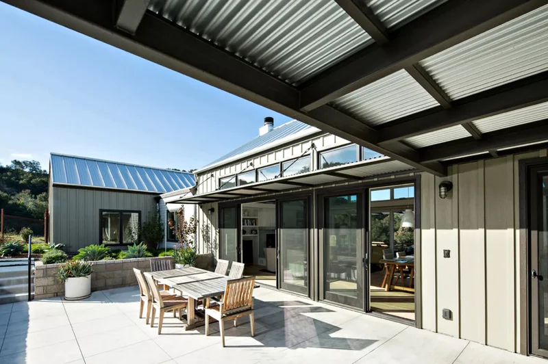 50 Beautiful Patio Cover Ideas for Every Budget Level 31 Use Galvanized Steel