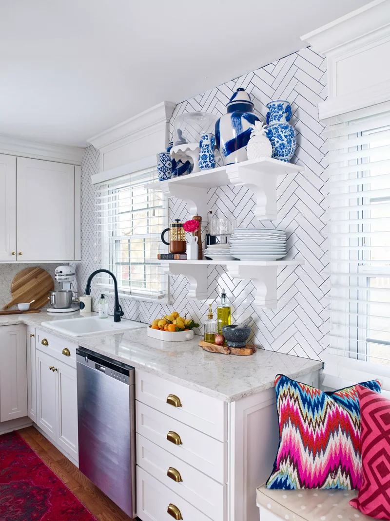 47 Small Kitchen Design Ideas for Maximum Style Impact 38 Use Open Shelves Thoughtfully