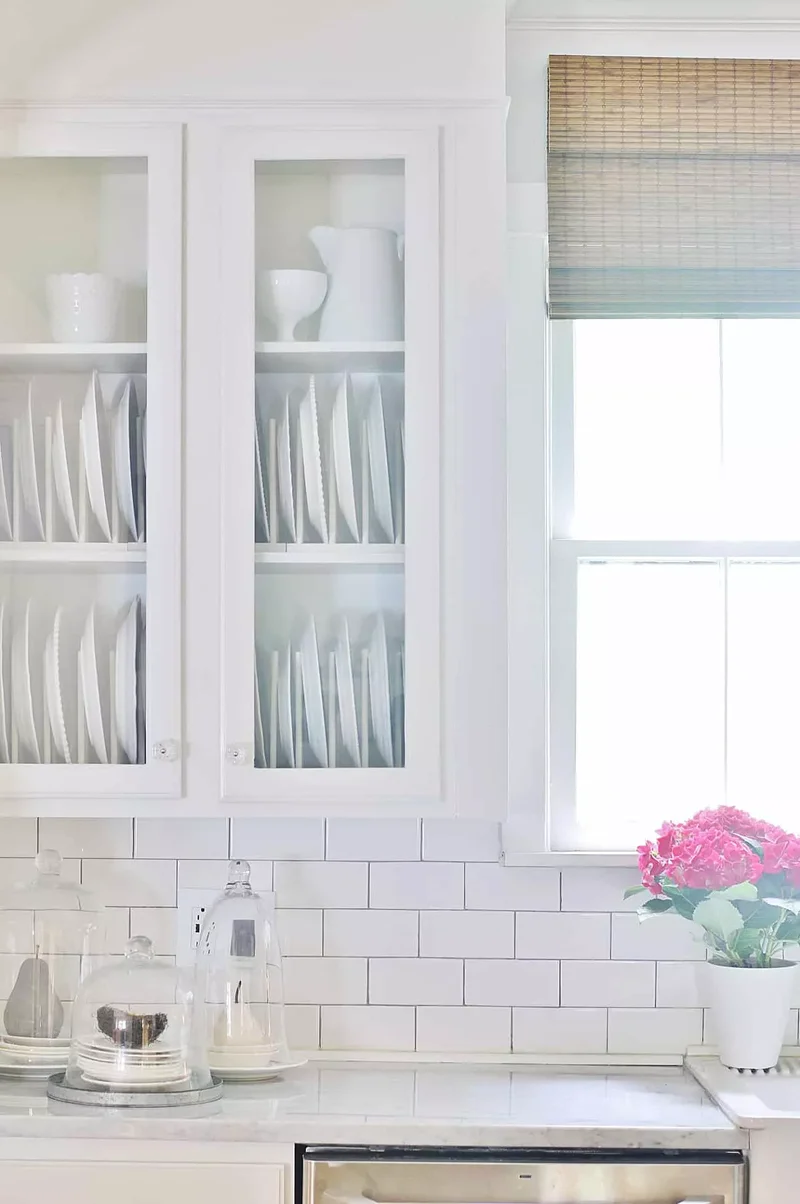 60 Smart Kitchen Cabinet Organization Ideas You'll Love 44 Use Plate Racks