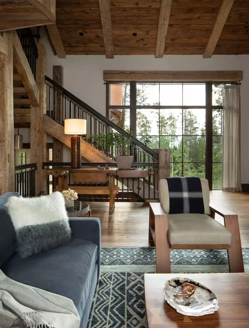 45 Modern Rustic Living Room Designs You'll Love to Recreate 39 Use Reclaimed Wood