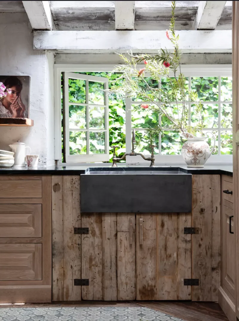 Use Rustic Materials