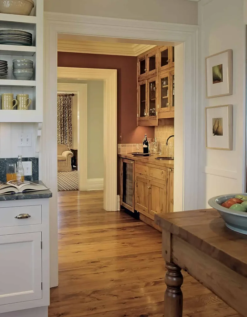 Use Rustic Wood Finishes