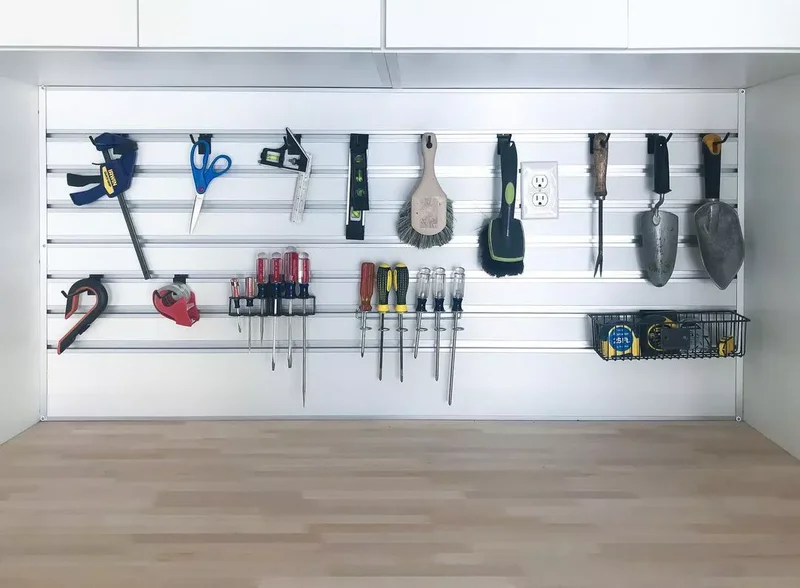 Use Small Hooks and Shelves